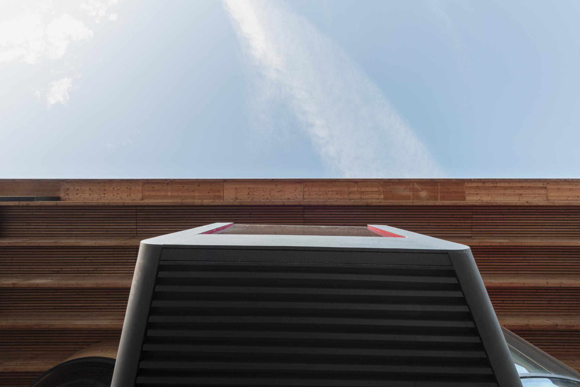 Photographie d'architecture montrant la belle électrique à grenoble