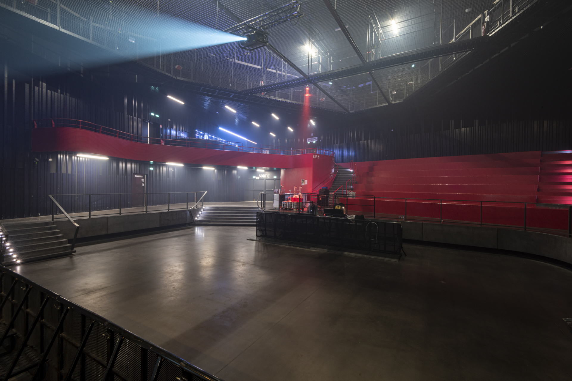 Photographie d'architecture montrant la belle électrique à grenoble