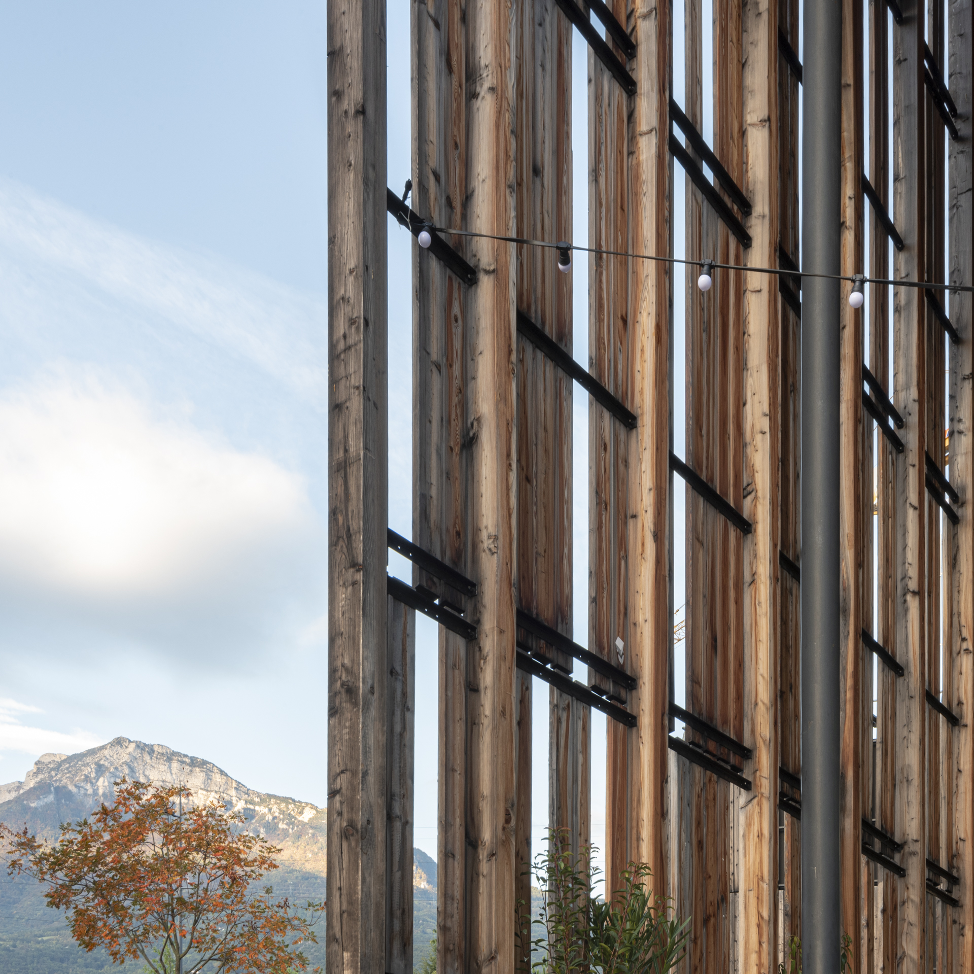 Photographie d'architecture montrant la belle électrique à grenoble