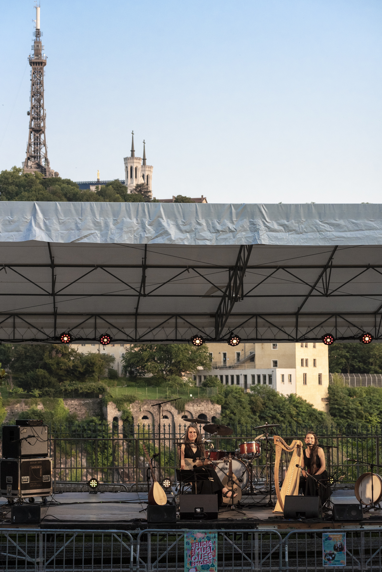 photo de concert au jardin des chartreux - Les Jeudis des musiques du monde