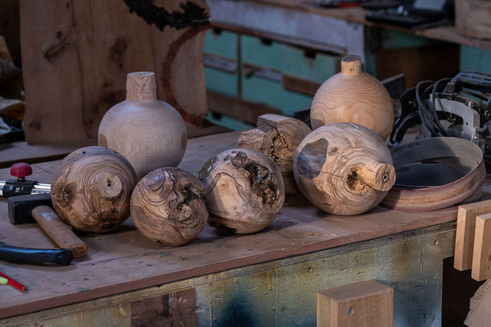 détails montrant quelques oeufs en cours de création