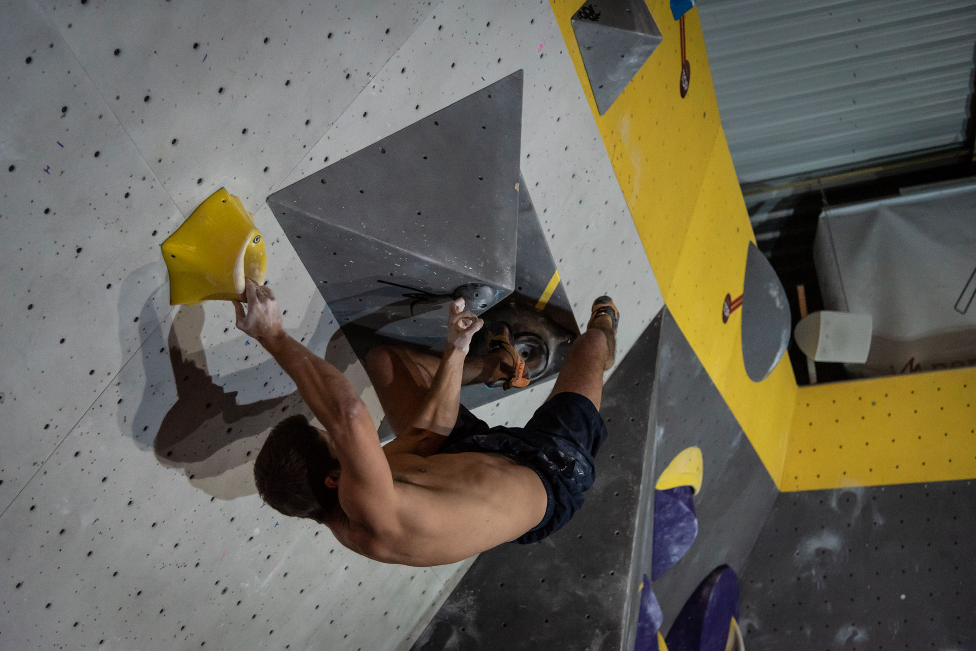 Photo d'escalade de bloc - Mroc Villeurbanne