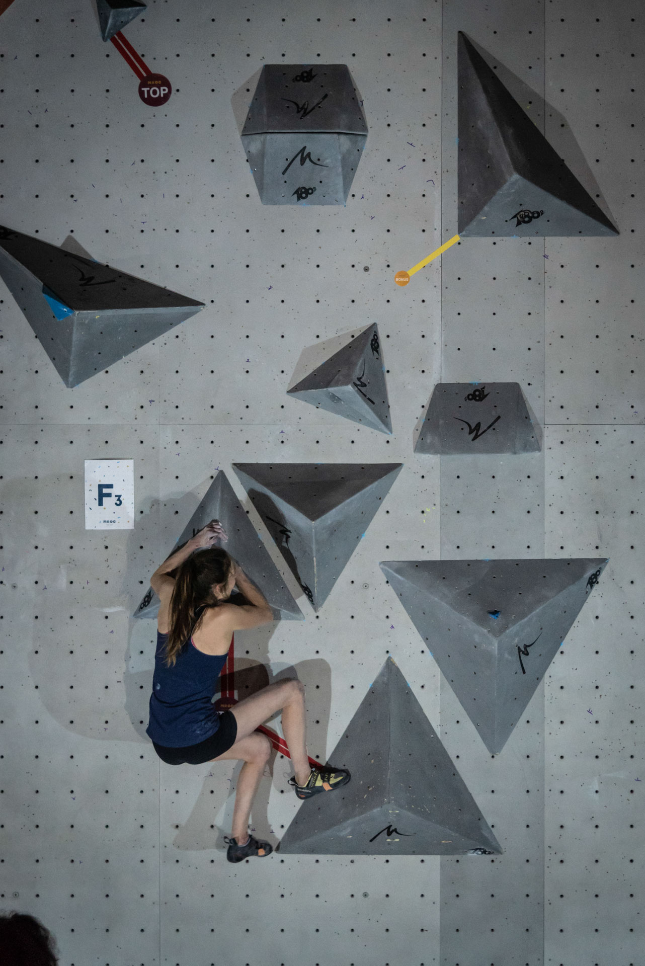 Photo d'escalade de bloc - Mroc Villeurbanne