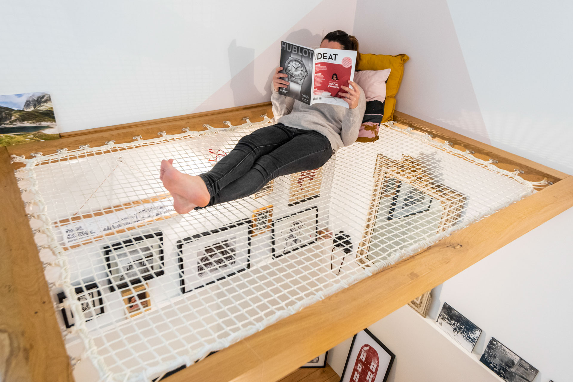 photo d'architecture d'intérieur présentant la maison Bomais