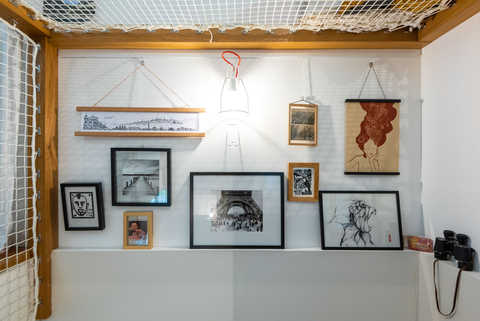 photo d'architecture d'intérieur présentant la maison Bomais