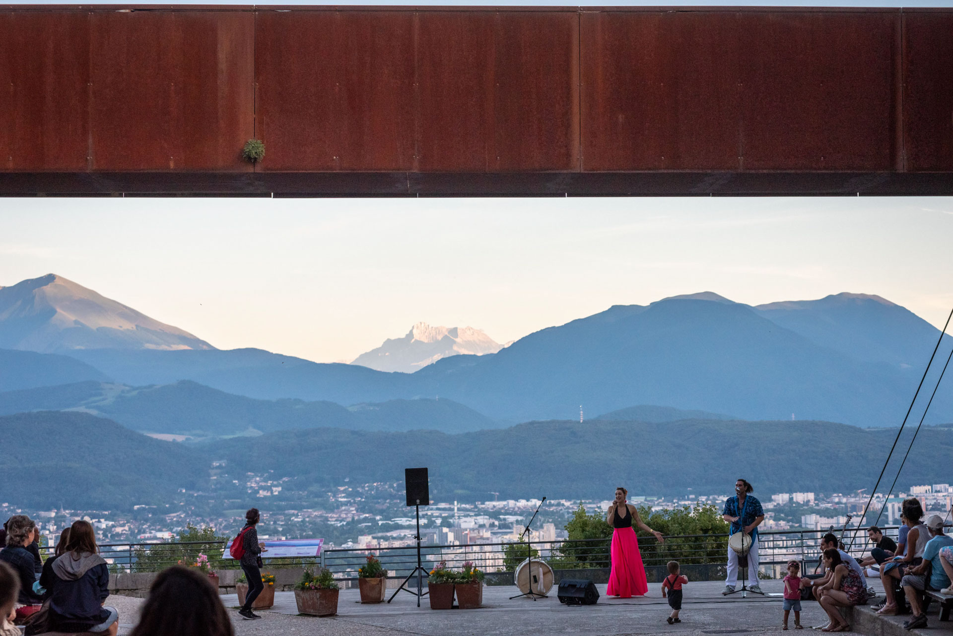 photo du concert de Sarava Bien à la Bastille de Grenoble