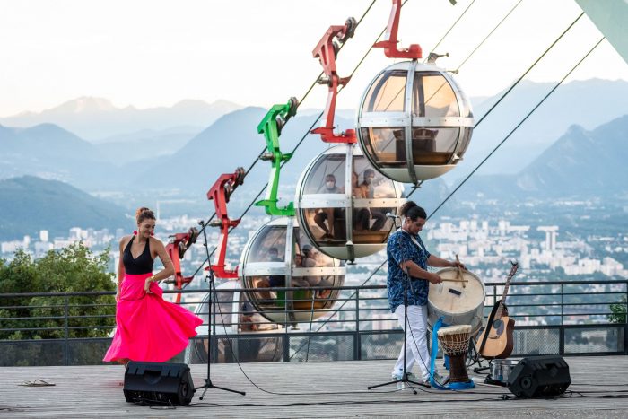 photo du concert de Sarava Bien à la Bastille de Grenoble