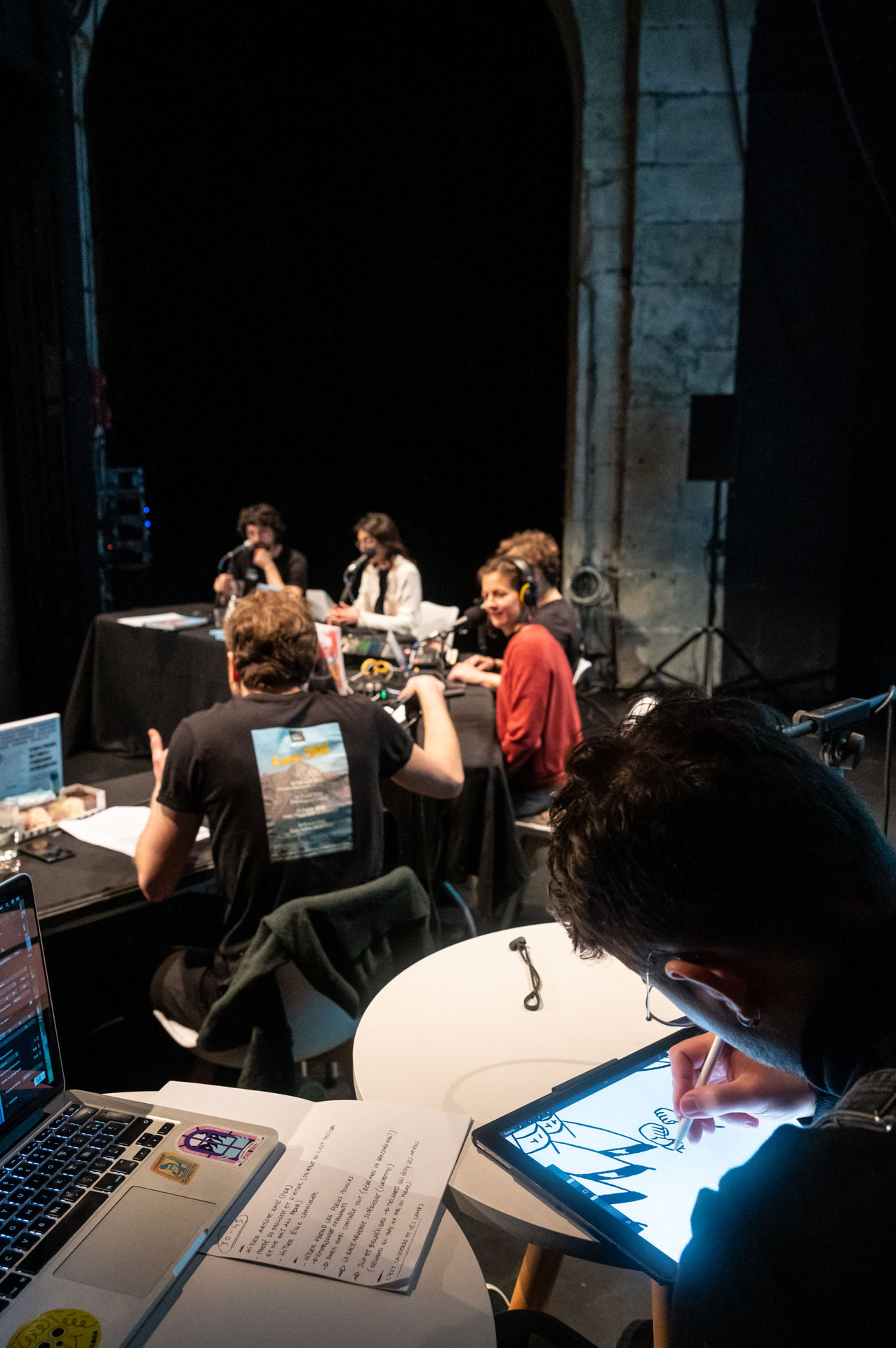 Photo de spectacle : live de culture 2000 aux ateliers TNG