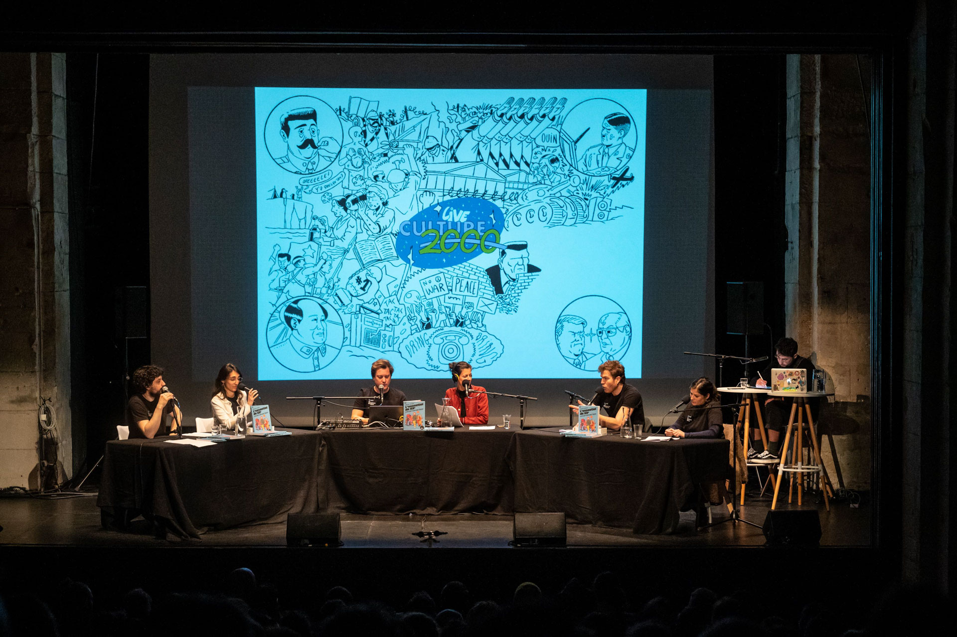 Photo de spectacle : live de culture 2000 aux ateliers TNG