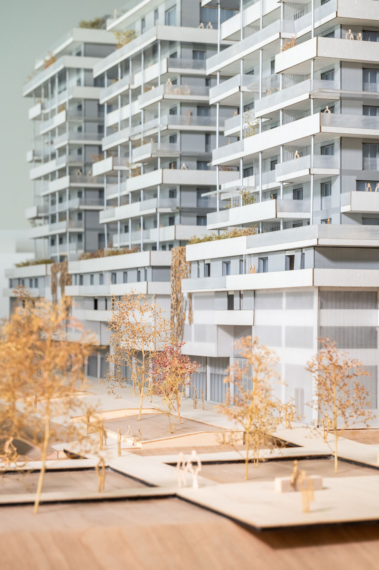 photo d'une maquette réalisée par Make It pour un promoteur chambérien