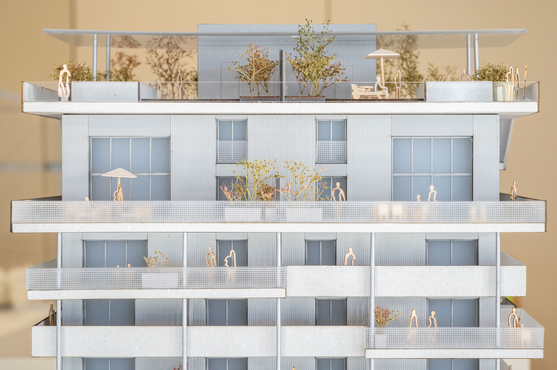 photo d'une maquette réalisée par Make It pour un promoteur chambérien