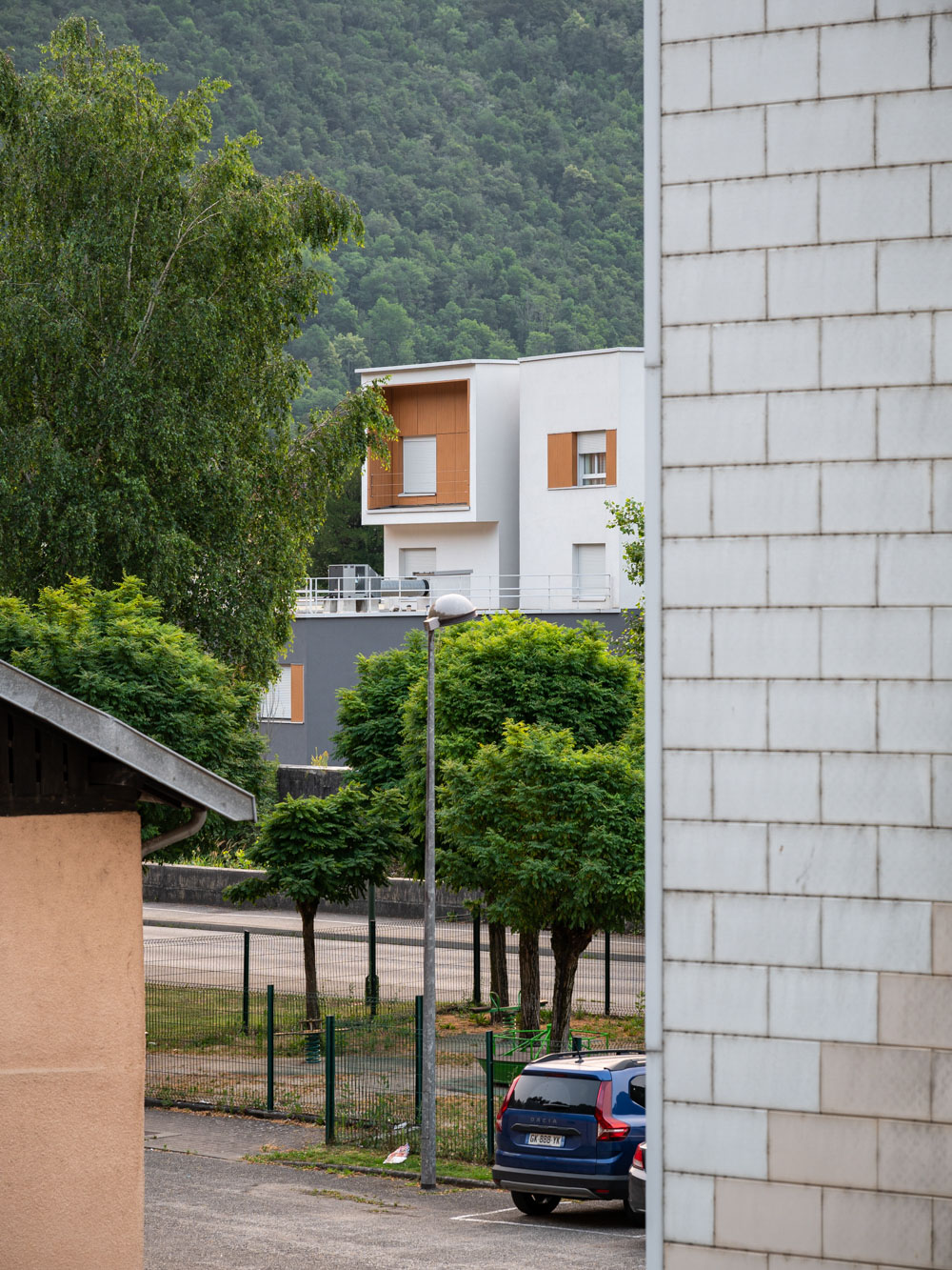 Photographie d'architecture de l'EHPAD de Saint Rambert en Bugey