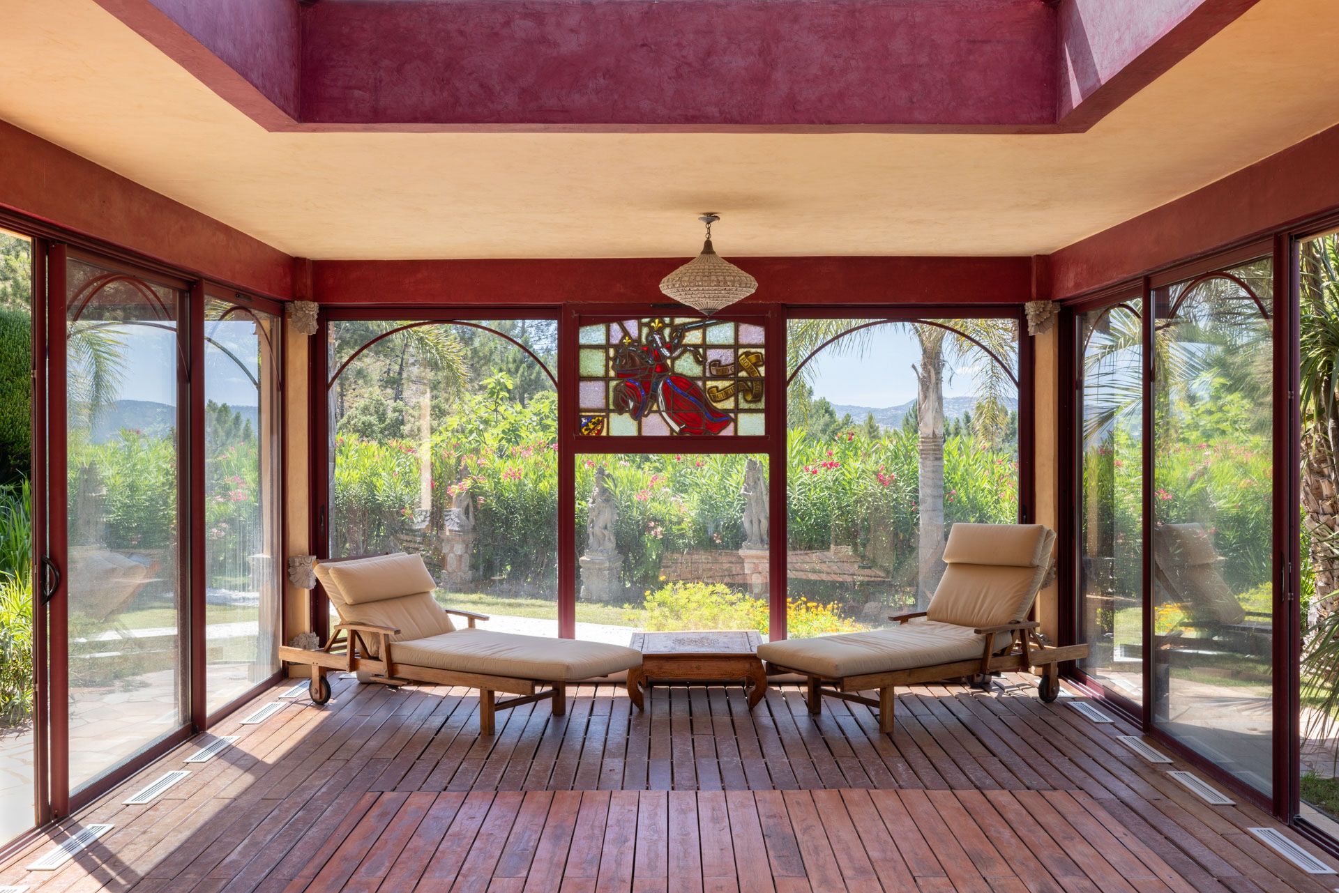 Photographie d'architecture d'une villa sur la côte d'azur