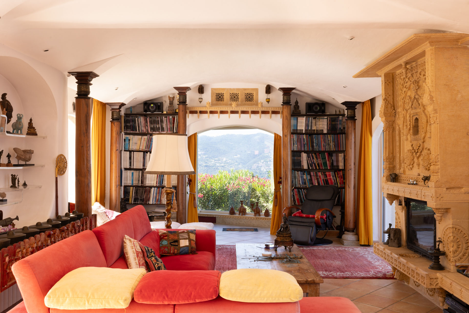 Photographie d'architecture d'une villa sur la côte d'azur