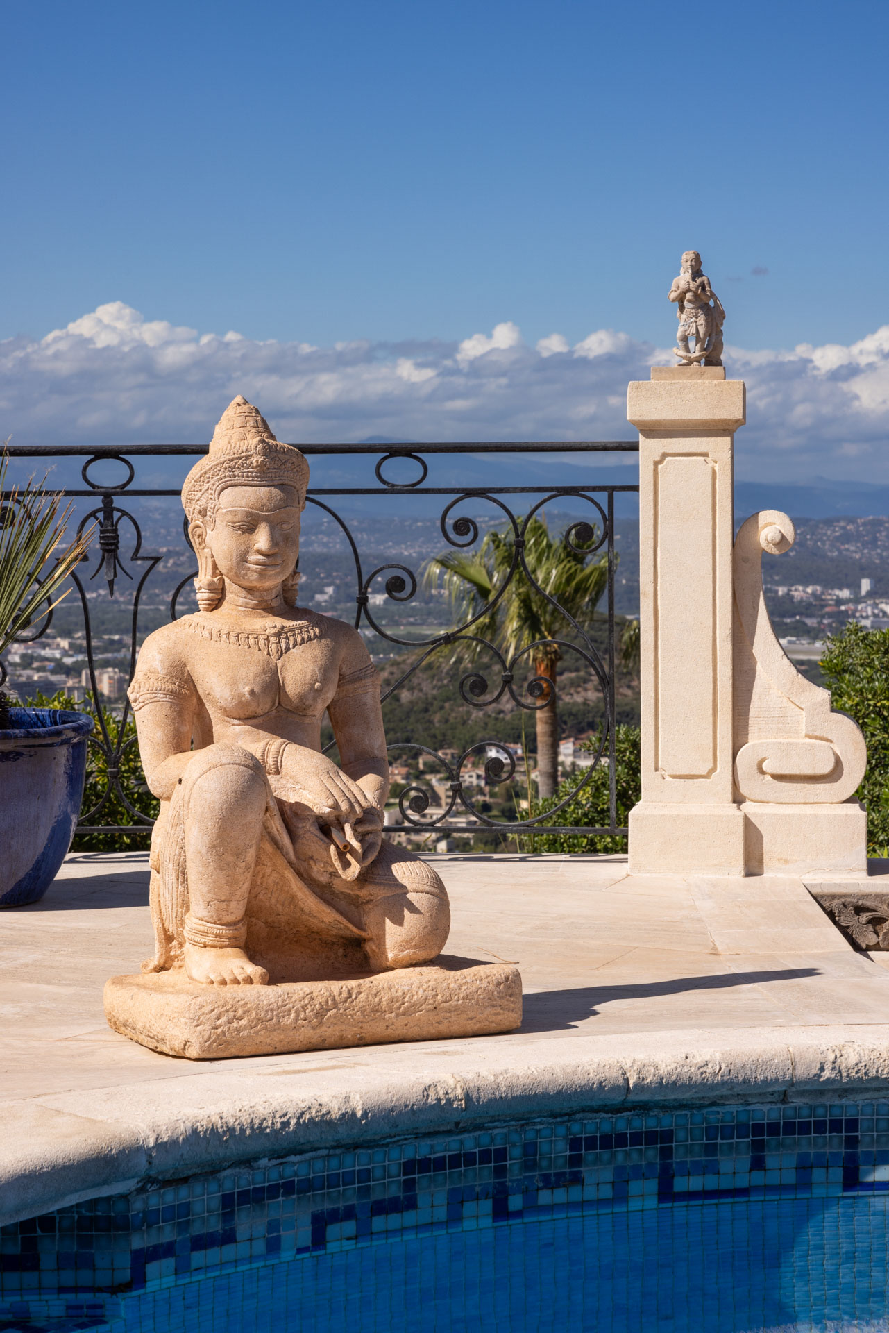 Photographie d'architecture d'une villa sur la côte d'azur