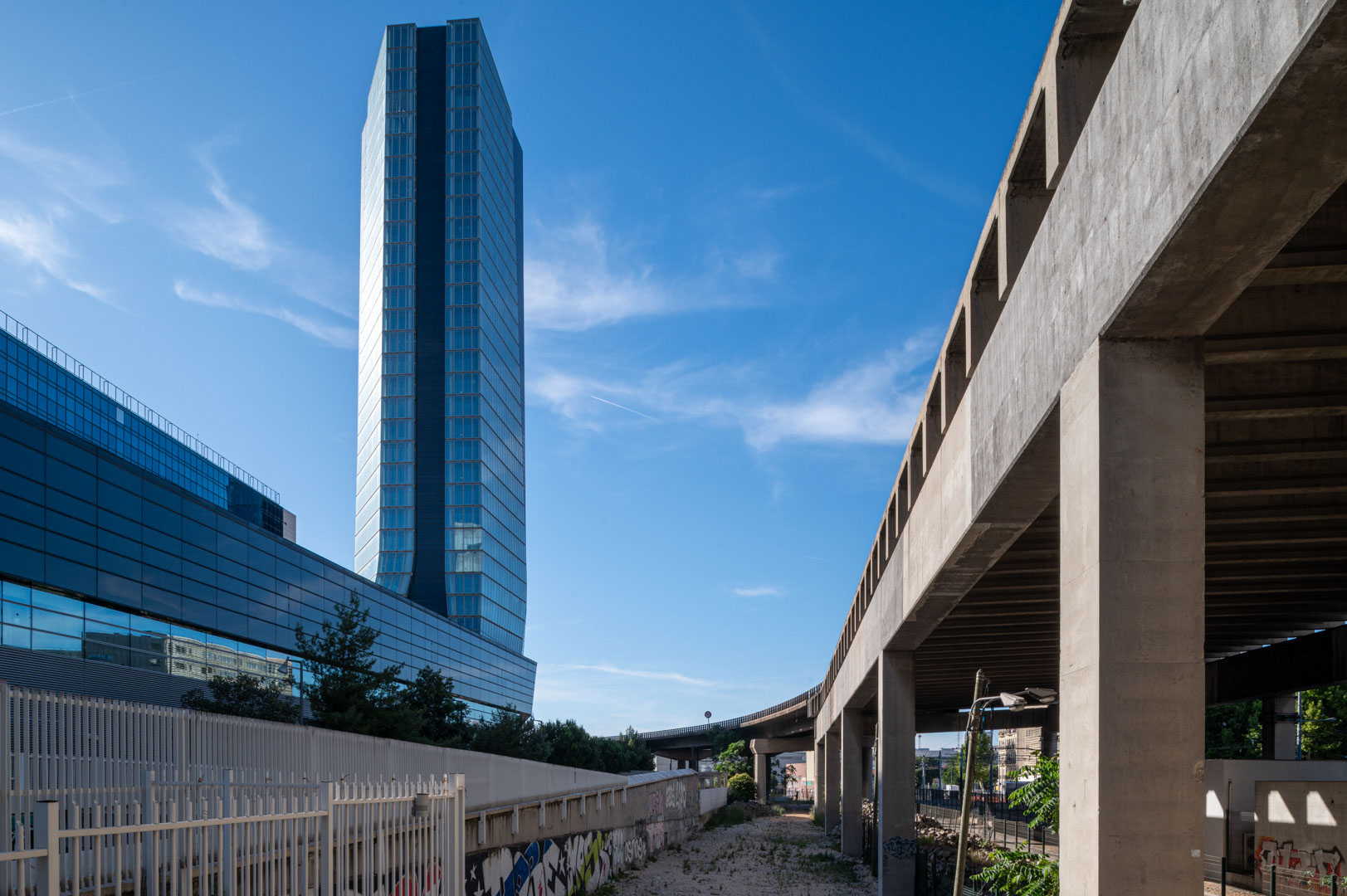 photo d'architecture de Marseille - tour CMA-CGM