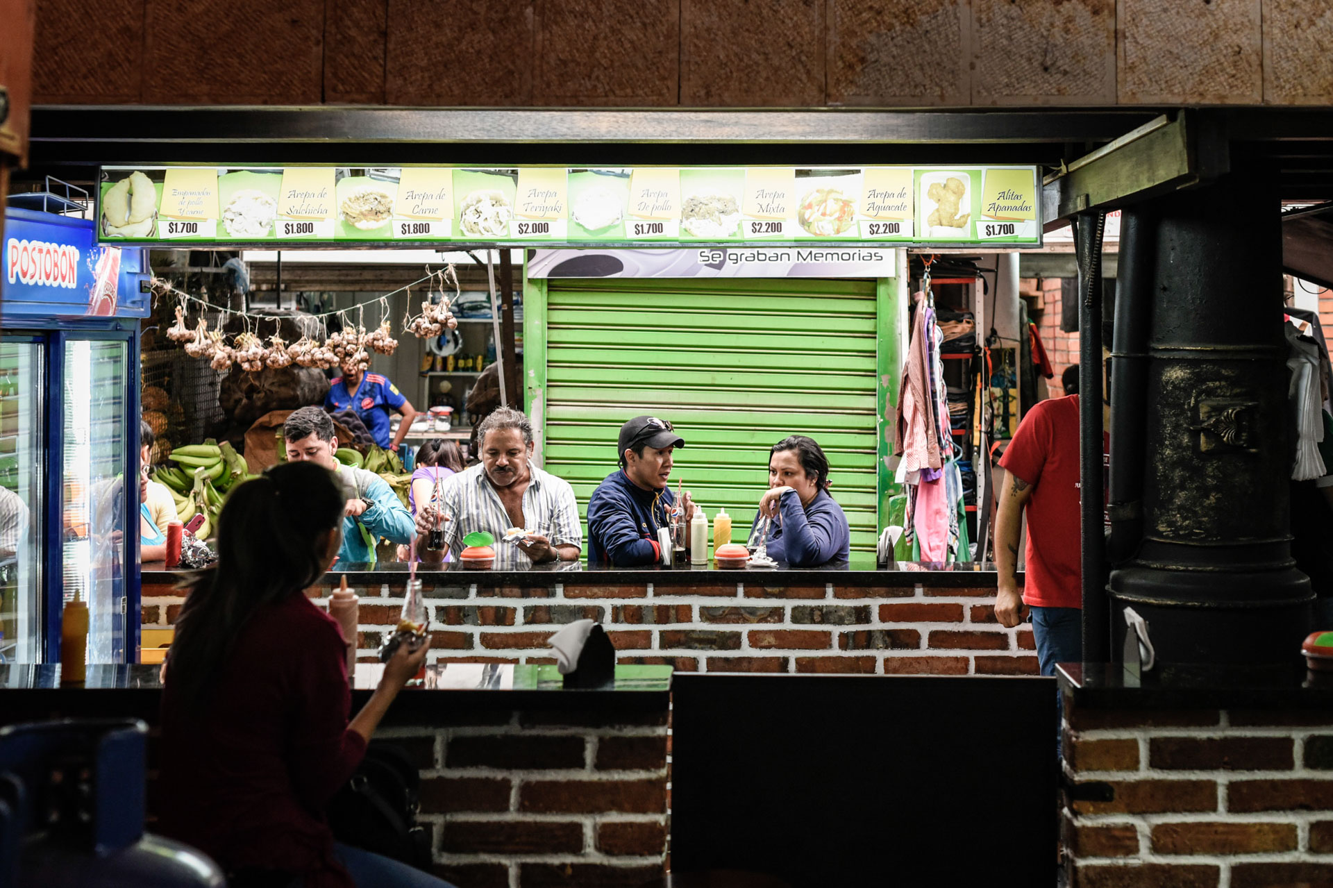 photo de paysage d'un marché en Colombie