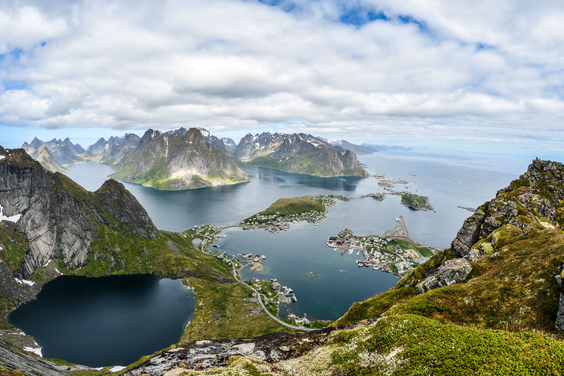 photo de paysage de Reine, iles Lofoten, Norvège