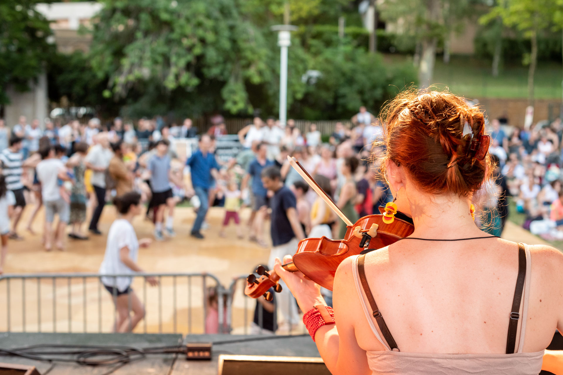 photo de concert au jardin des chartreux - Les Jeudis des musiques du monde