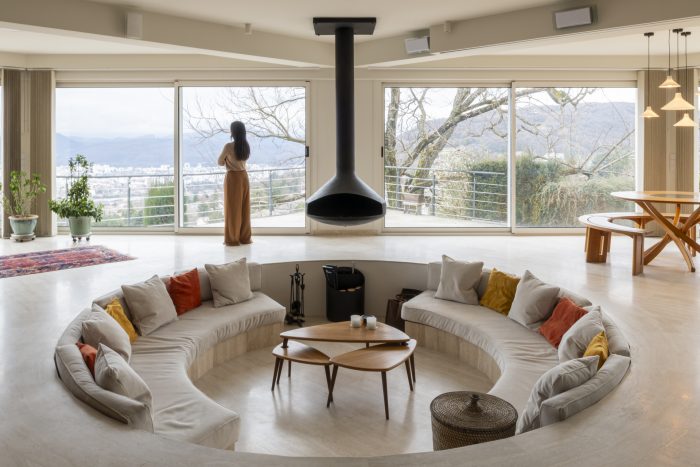 Photo d'architecture d'intérieur.