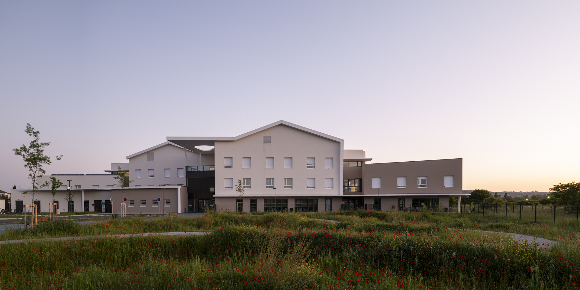 Nicolas Richard, photographie d'architecture du pôle gérontologique Paul Henri Chapuy à Vaulx-en-Velin