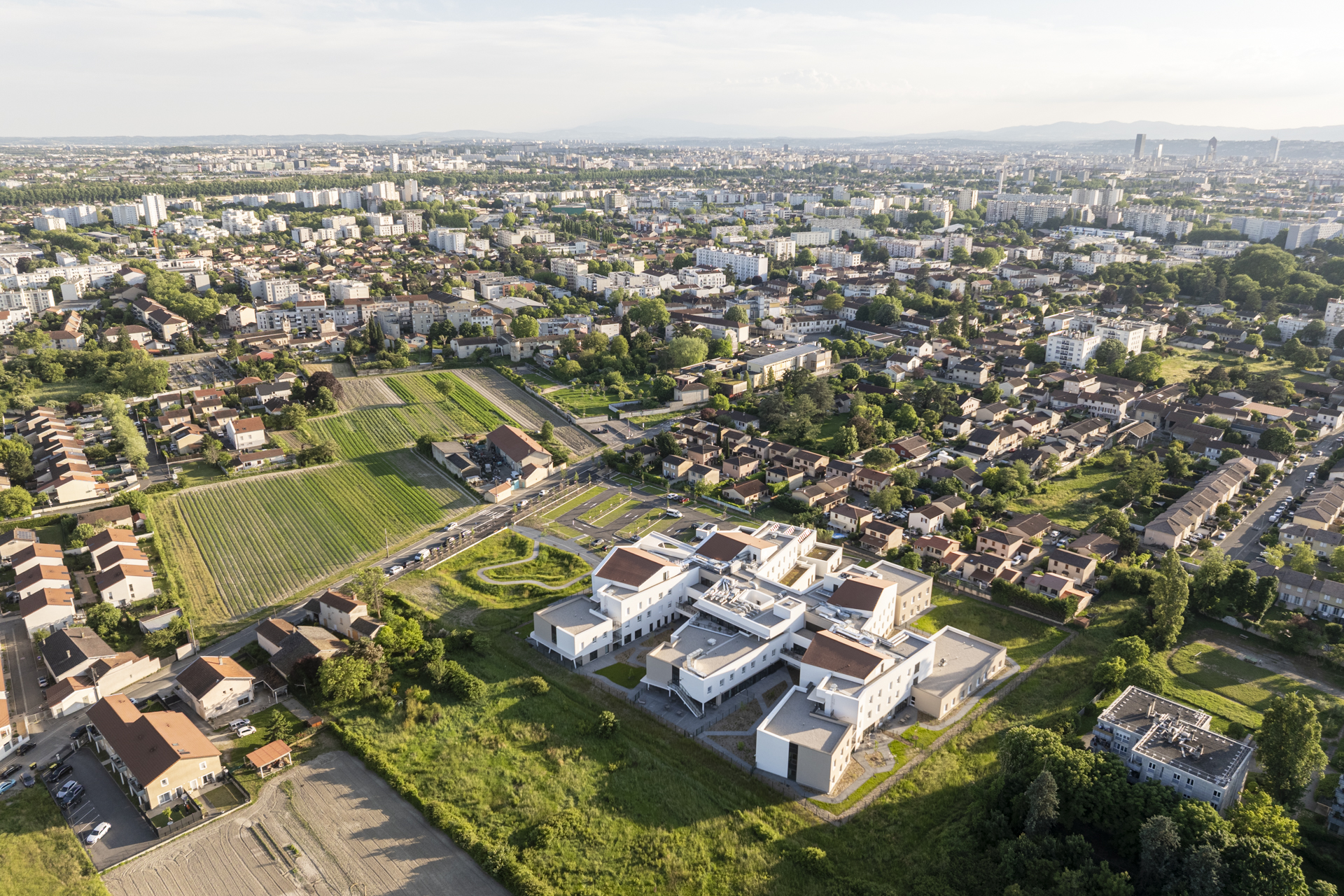 Nicolas Richard, photographie d'architecture du pôle gérontologique Paul Henri Chapuy à Vaulx-en-Velin