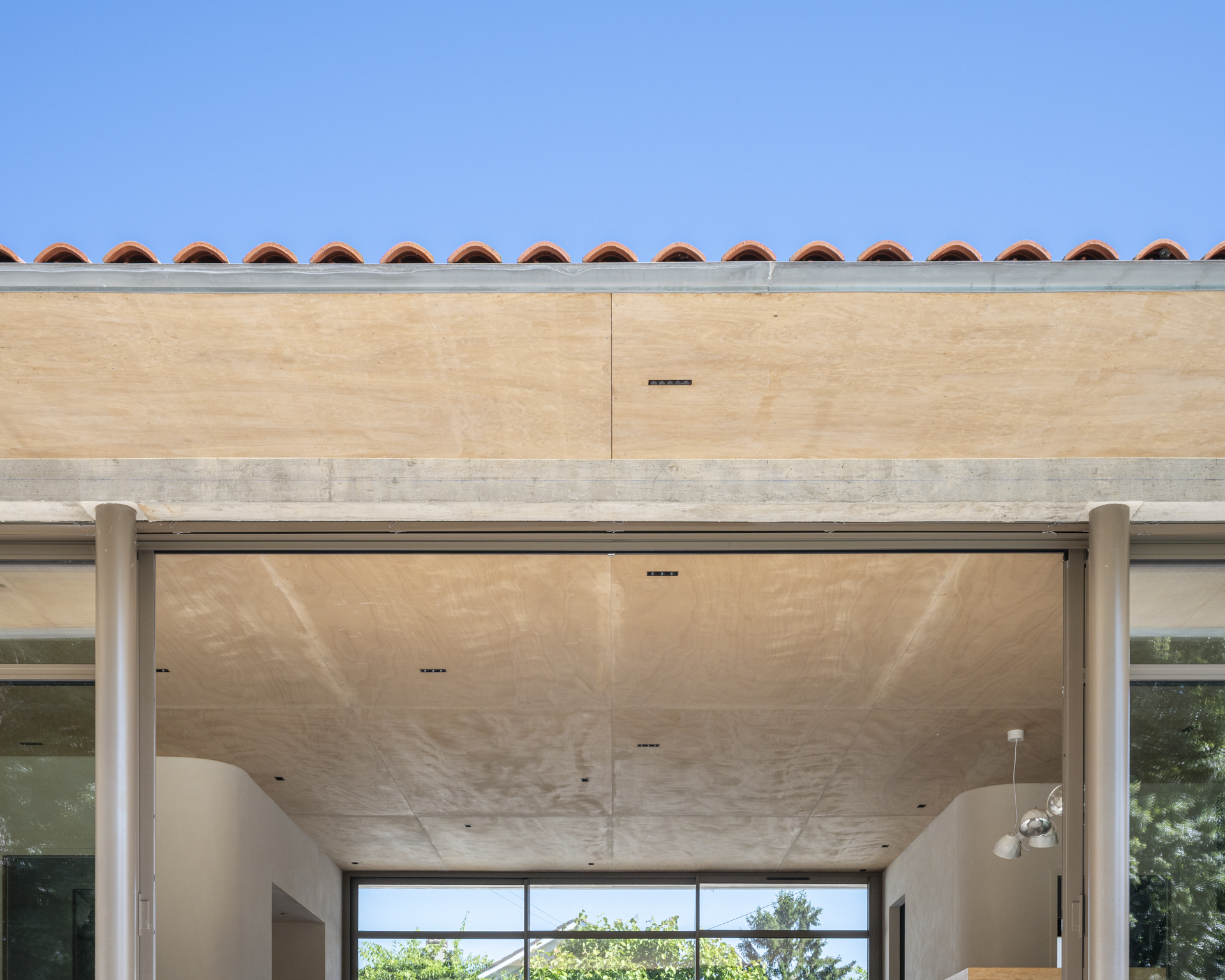 Nicolas Richard, photographie d'architecture d'une maison contemporaine à Gond-Pontouvre